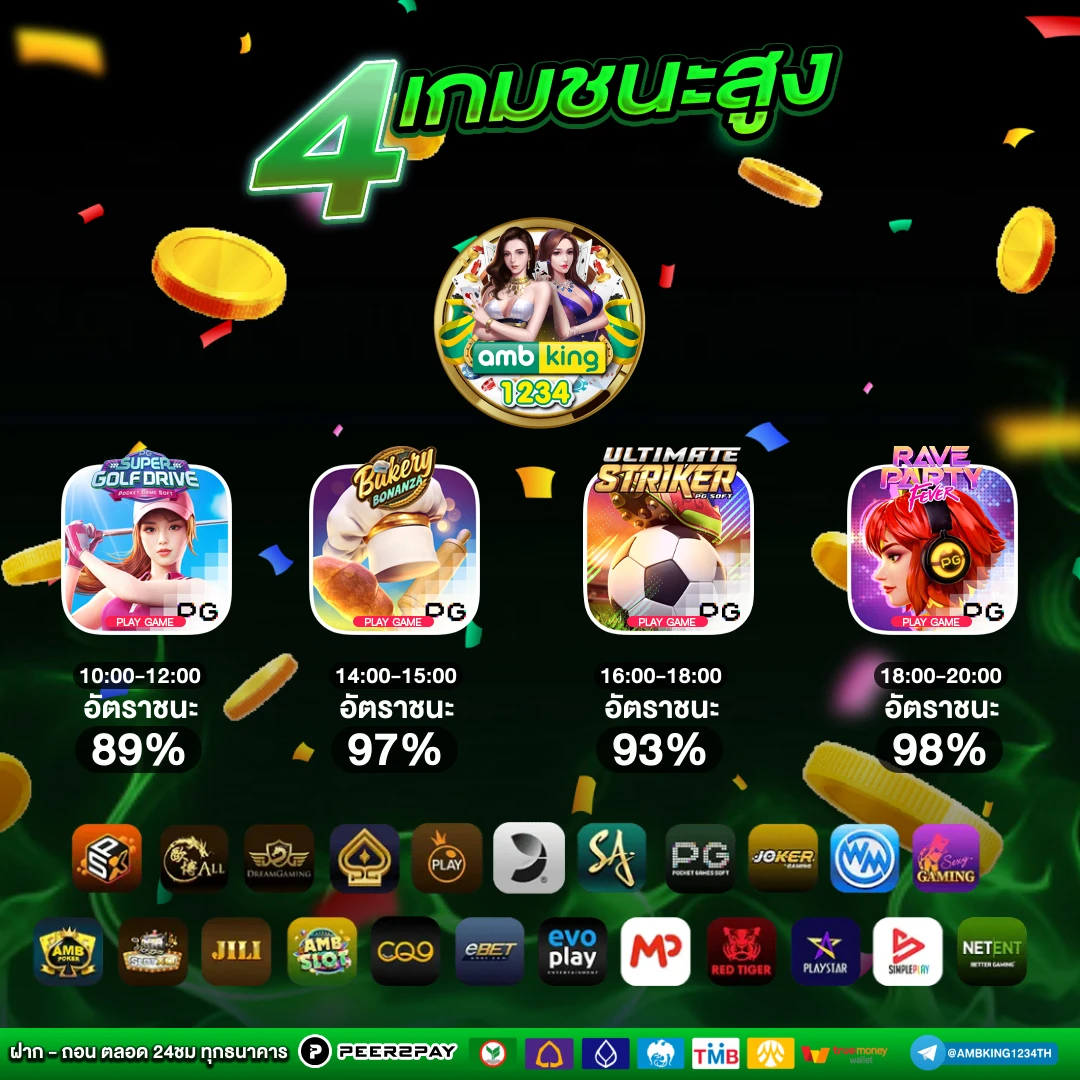 เว็บพนันต่างประเทศ - แบนเนอร์โปรโมชั่น